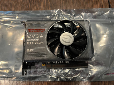 EVGA GeForce GTX 750Ti  2GB GDDR5 Graphic Card - 02G-P4-3753-KR
