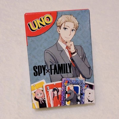 Mcdonalds CANADA EXCLUSIVE Spy X Family Uno Cards Happy Meal Toy