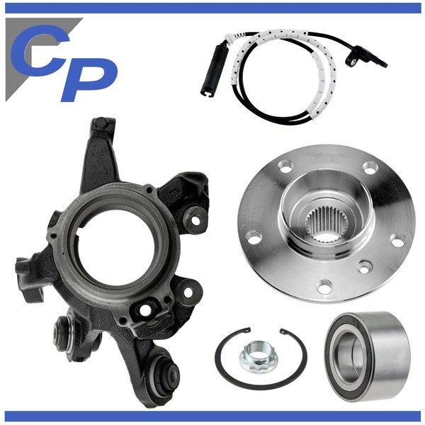 Achsschenkel Hinten FüR BMW 3 E90 E91 E92 E93 Radlager Radnabe ABS Sensor Rechts-image