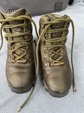 Chris Brasher Lady Fellmaster Hiking Boots Size UK 4 Green Gore-Tex Waterproof 