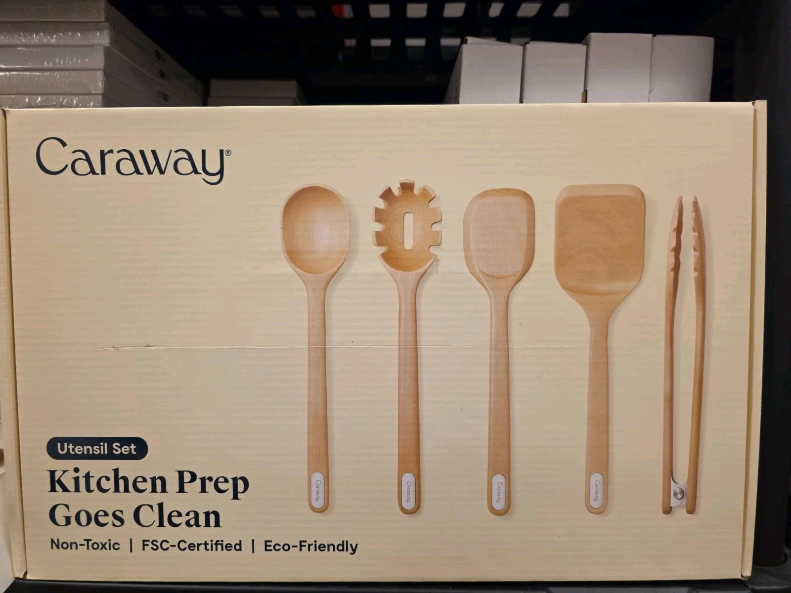Caraway 5-Piece Mini Wooden Kitchen Utensils Set
Opens in a new window or tab