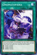 Yu-Gi-Oh TCG LED6-DE043 C Onomatopaira Legendary Duelists: Magical Hero