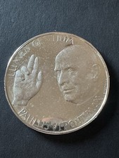 MEDAGLIA ANNO SANTO 1975 PAOLO VI PROOF SILVER 0,925 “LUMEN GENTIUM" 22,20GRAMMI