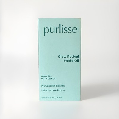 Purlisse Glow Revival Algae and Violet Leaf Facial Oil 1 oz NIB