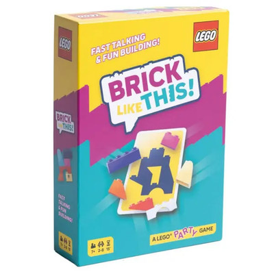 Brick Like This! The Official Lego Party Game - A Fast, Fun Building Game for...