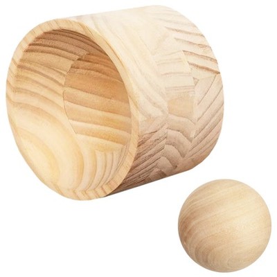 Wooden Dumpling Wrapper Mold Chinese Dumplings Skin Tool DIY Bao Bun Making