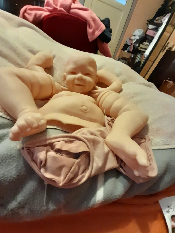 Reborn Bausatz Camilo Von Jorja Pigott Unbemalt Orginal - Bild 3 von 4