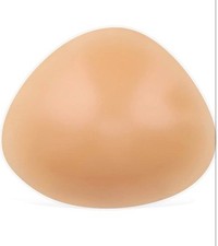Triangle Silicone Breast Form Mastectomy Prosthesis Concave Bra Enhance 34B
