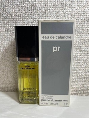 Paco Rabanne Paris Eau de Calandre 60ml 2.0 oz Spray Discontinued
