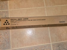 Genuine Ricoh Savin Lanier BLACK Toner Cartridge 841582 for MPC5501/C9155/LD655C