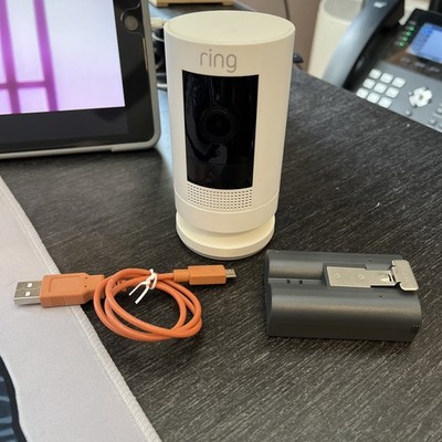 Ring Stick Up Cam Battery HD Security Camera (3rd Generation) with two-way talk