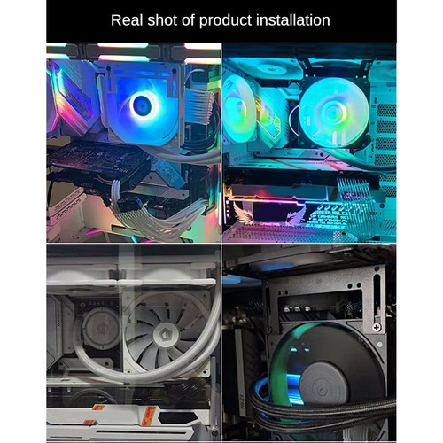 120mm Module Cooling Pump Radiator Support Drainage Reservoir Mount9909 - Afbeelding 9 van 10