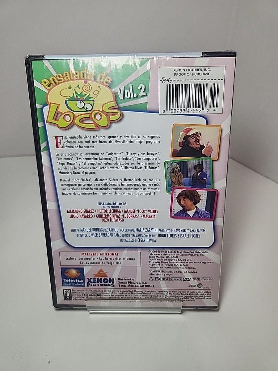 その他 Ensalada De Locos 2 [DVD] Ensalada De Locos Vol. 2 Manuel 