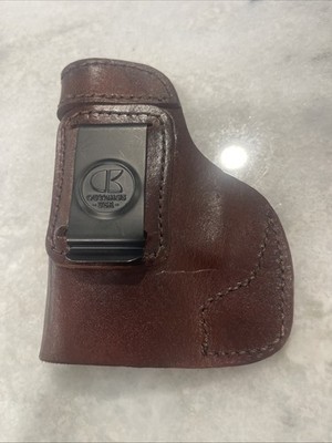 MADE IN USA | Full Grain Leather IWB Conceal Carry Holster Outbags Model LS-2