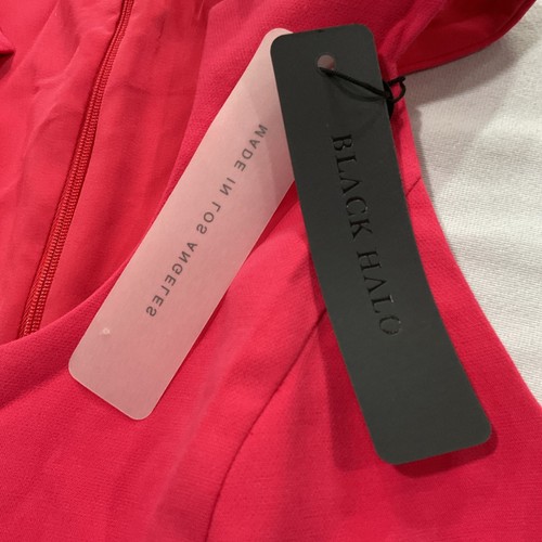Black Halo Damen rosa Farbe ärmelloses Kleid Größe 6 - Bild 6 von 9
