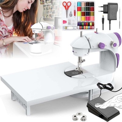 Elektrische Mini Nähmaschine für Kinder und Anfänger Mini Sewing Machine Kleine