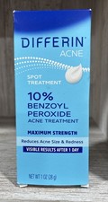 Differin Acne Spot Treatment 10 Benzoyl Peroxide Maximum Strength