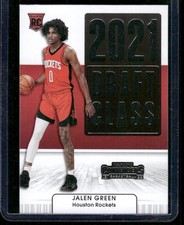 Jalen Green 2021-22 Panini Contenders 2021 Draft Class #2 Houston Rockets SUNS
