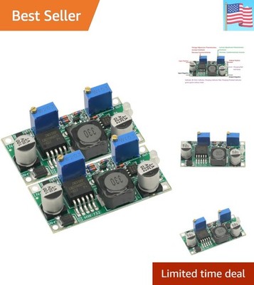 2Pcs DC/DC LM2596 HVS LM2596HVS 50V 3A Buck Constant Current/Voltage CC CV St...