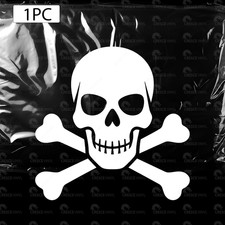 Skull Design VINYL DECAL Permanent  1p diy decal