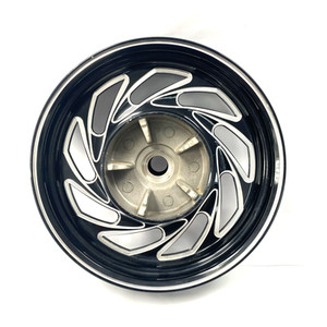 oem Harley Typhoon Black Contrast 15x3.5 Front Wheel 15-20 Street 500 750 XG