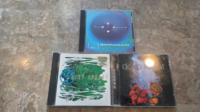 Ambient Techno 3 Title CD Lot Deep Forest Barramundi FREE SHIPPING