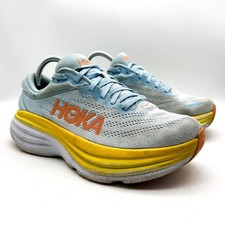 Hoka One One Bondi 8 Women's 8B 1127952 SSCA Teal Running Sneakers Shoes