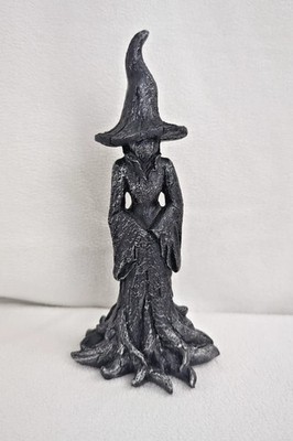 Halloween Witch Resin Statue Gothic Horror Desktop Collectible Decor