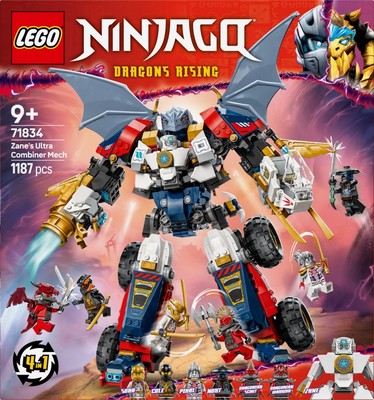5702017815695 Blocks Ninjago 71834 Zane's Ultra Combiner Mech LEGO