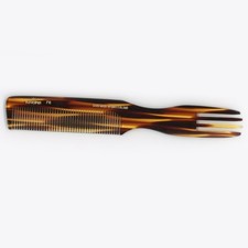 Vintage Karina 78 Hair Comb Pick Tortoise Shell Style Handmade Switzerland
