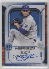 2022 Topps Tribute Tribute Auto Blue 5/150 Jackson Kowar #TA-JK Auto 0eo6