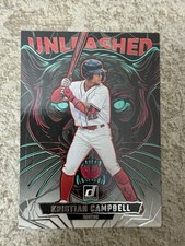 2025 Panini Donruss - Unleashed Kristian Campbell #5 (RC) Boston Red Sox