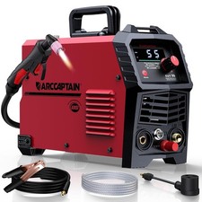 ARCCAPTAIN 55A Plasma Cutter Dual 110/230V Non-Touch Pilot Arc 1/2" Clean Cut