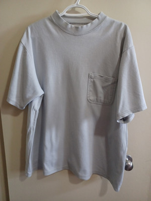 Bulwark FR T-SHIRT Mens Blue Work Fire Flame Resistant XXL ARC Rating 100% Cotto