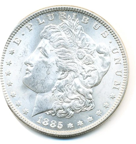US Coin  1885 P    Morgan Dollar   gem    BU.        ...C50077