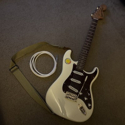 Used Squier Classic Vibe '70s Stratocaster - Olympic White w/aux cord and strap