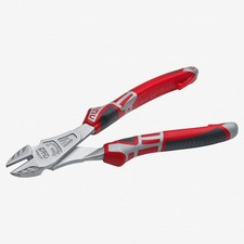 NWS 8" Heavy Duty Side Cutter - Matte Chromium - SoftGripp, Tethered Attachment