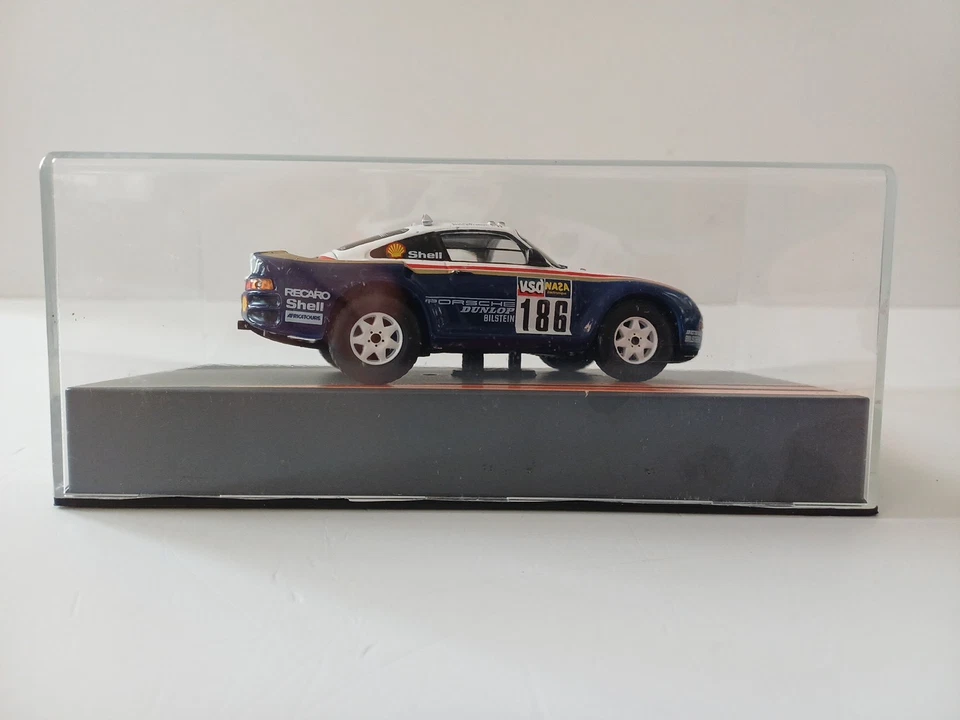 052 1/43 Porsche 959 Paris Dakar Rally 1986 Metge Lemoyne Centauria Panini Atlas - Immagine 4 di 4