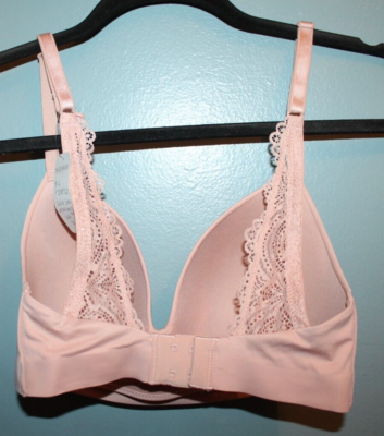 Soma 32D Hush Pink Enbliss Luxe Wireless J Hook Bra | eBay