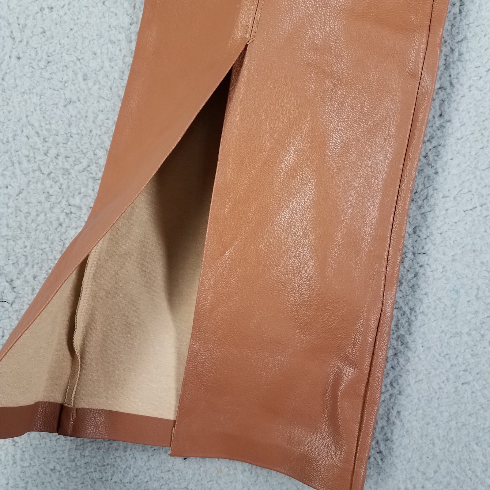 Commando Split Front Pants Women's Medium Faux Le… - image 6