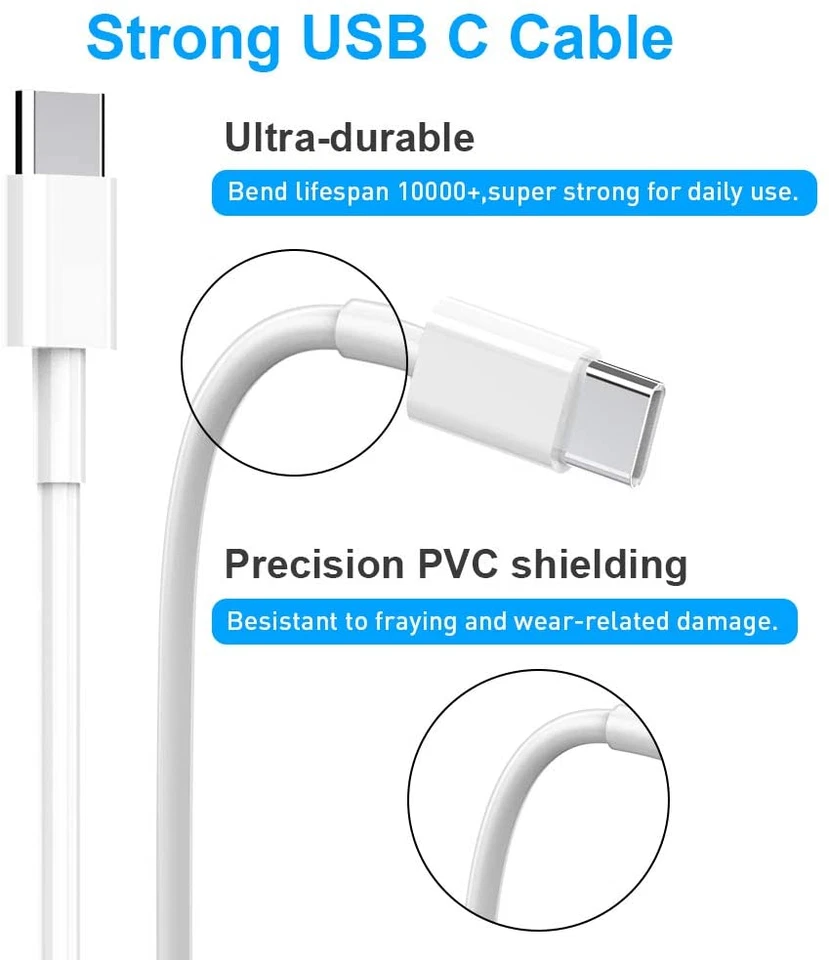 30w USB-C Power Adapter for Mac Book Retina 12inch 2015-2017 Wall Type-C Charger - Image 2 of 4