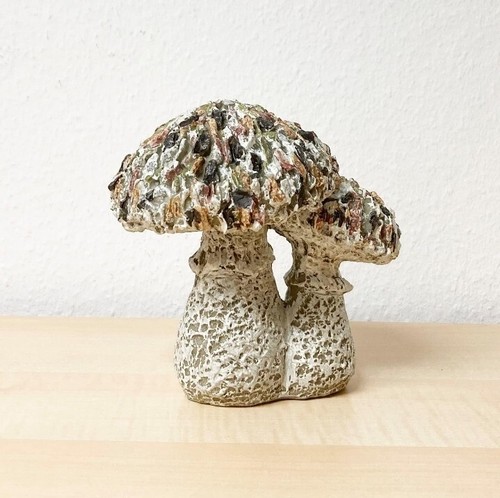 4er Set Gartenfiguren Dekofiguren in Steinoptik Pilz, Frosch, Schnecke und Igel - Bild 4 von 6