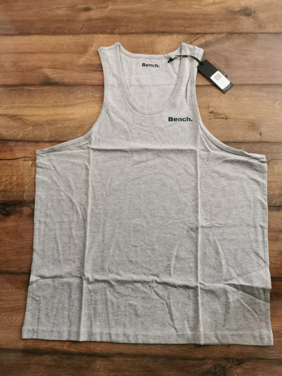 Bench Beamon Tank Top Grey Men\'s Size Large BRAND NEW | eBay