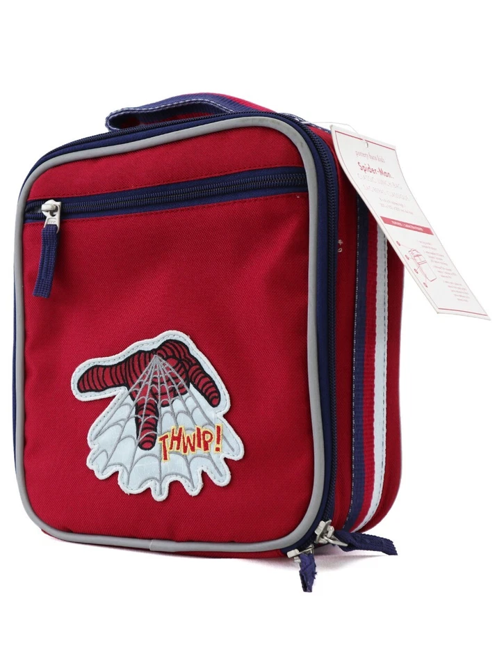 Pottery Barn Spider-Man Classic Cold Pack Lunch Bag Marvel Comics New - Image 3 of 4
