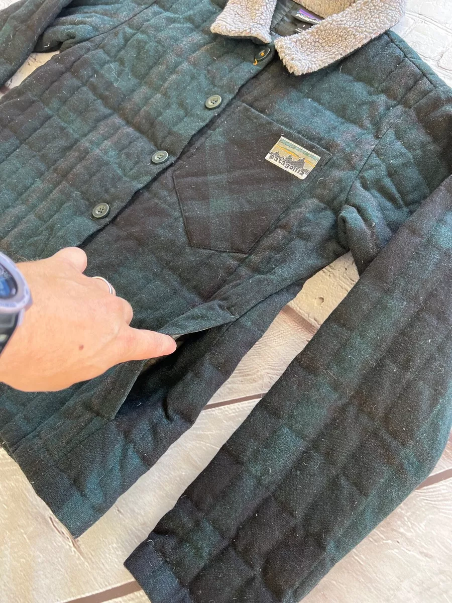 Patagonia recycled cheap down shirt jacket
