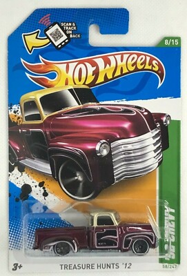 2008ホリディロッズ チェイス 52シェビー 2012 Hot Wheels Treasure Hunts '52 Chevy Limited Edition #8 Of 15