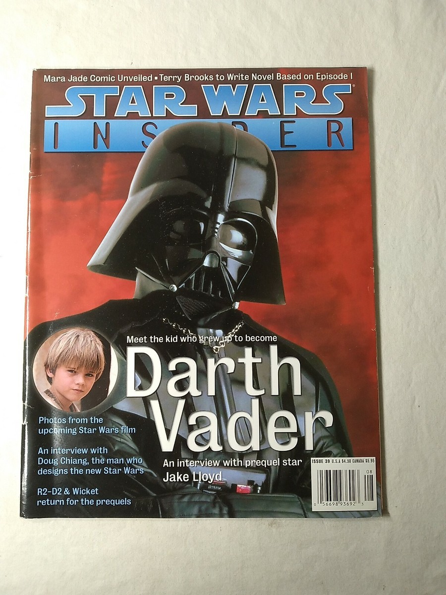 Star Wars Insider Issue # 39 Jake Lloyd Anakin Darth Vader | eBay