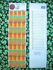  1 Each  100 TER-20 REGULAR "NOT Sure" TIP BOARD 101-125 Pull Tab Jar Ticket