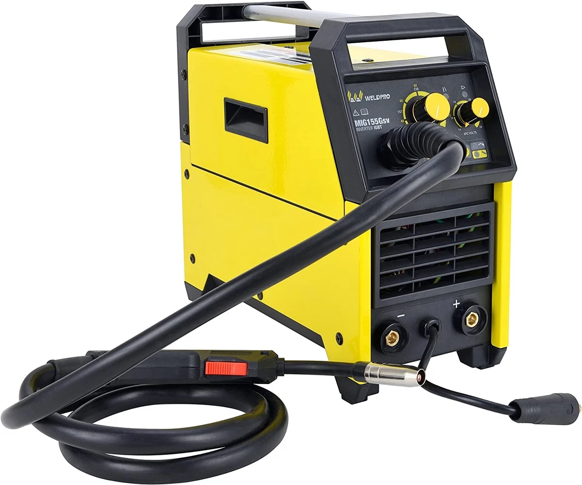 WELDPRO MIG155GSV 155 AMP INVERTER MIG STICK ARC WELDER DUAL