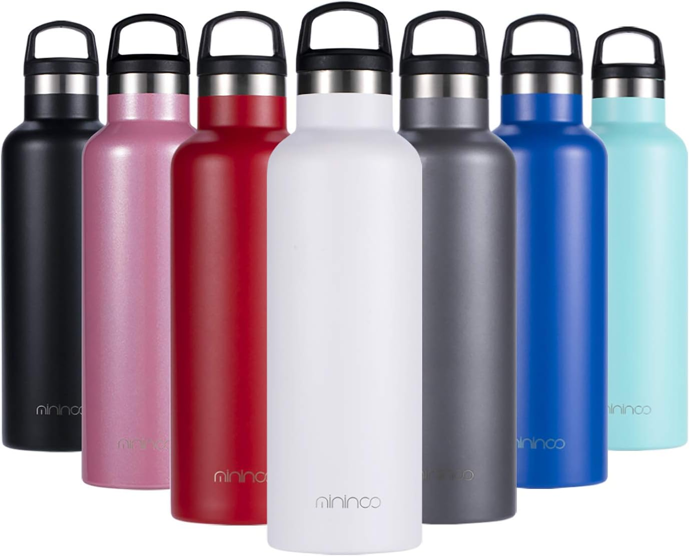 Insulated Water Bottle Stainless Steel Vacuum Insulated Double-Wall Thermos,Wate